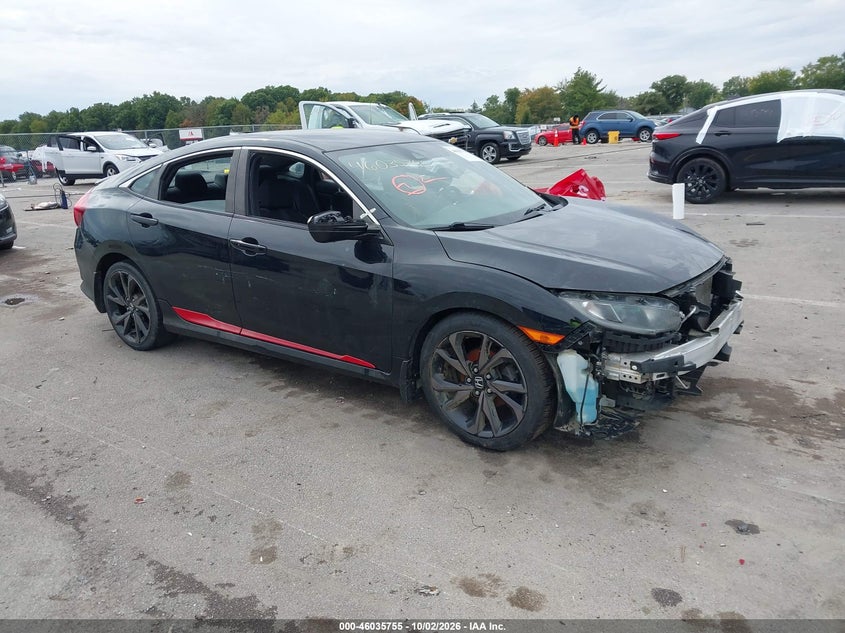 2021 HONDA CIVIC SPORT | 19XFC2F88ME002358 | UPCARS