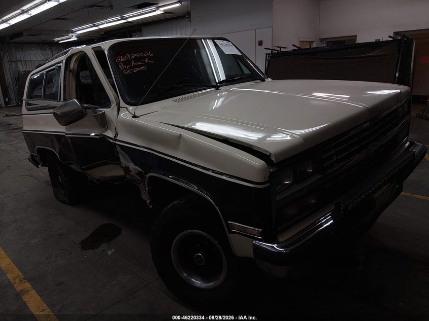 1989 CHEVROLET BLAZER V10 | 1GNEV18K4KF110737 | UPCARS