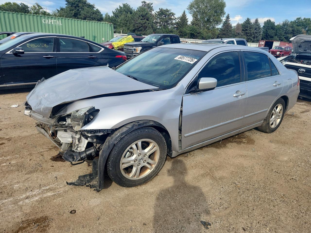 2007 HONDA ACCORD EX | 1HGCM56817A211533 | UPCARS