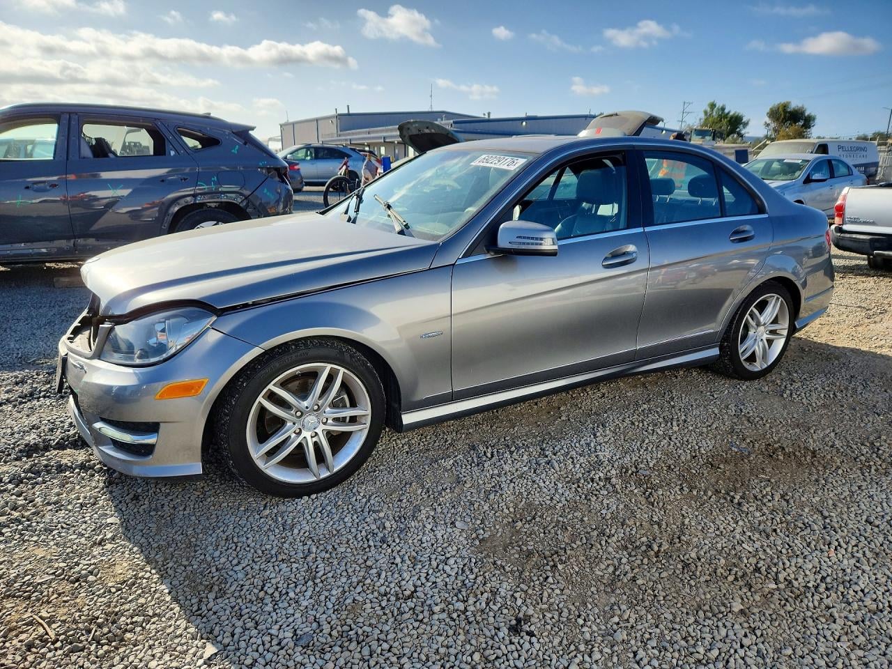 2012 MERCEDES-BENZ C-CLASS 250 | WDDGF4HB6CR214118 | UPCARS