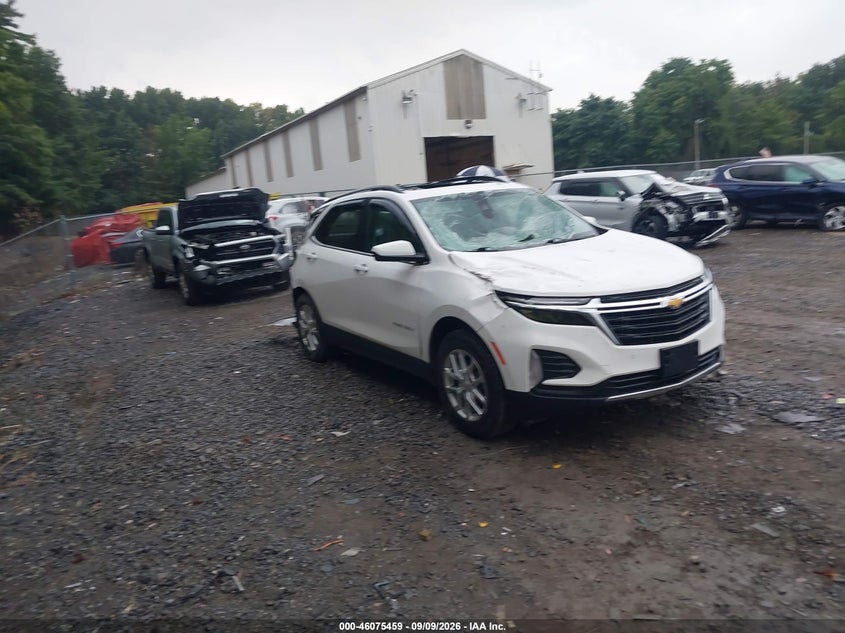 2022 CHEVROLET EQUINOX AWD LT | 3GNAXUEV9NL100904 | UPCARS