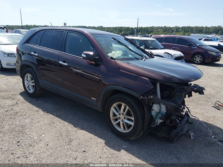 2014 KIA SORENTO LX | 5XYKTCA61EG527096 | UPCARS