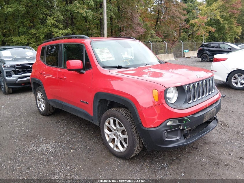 2015 JEEP RENEGADE LATITUDE | ZACCJBBT9FPB87478 | UPCARS