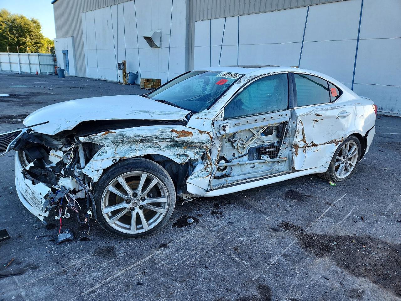 2007 LEXUS IS BASE | JTHBK262472055569 | UPCARS