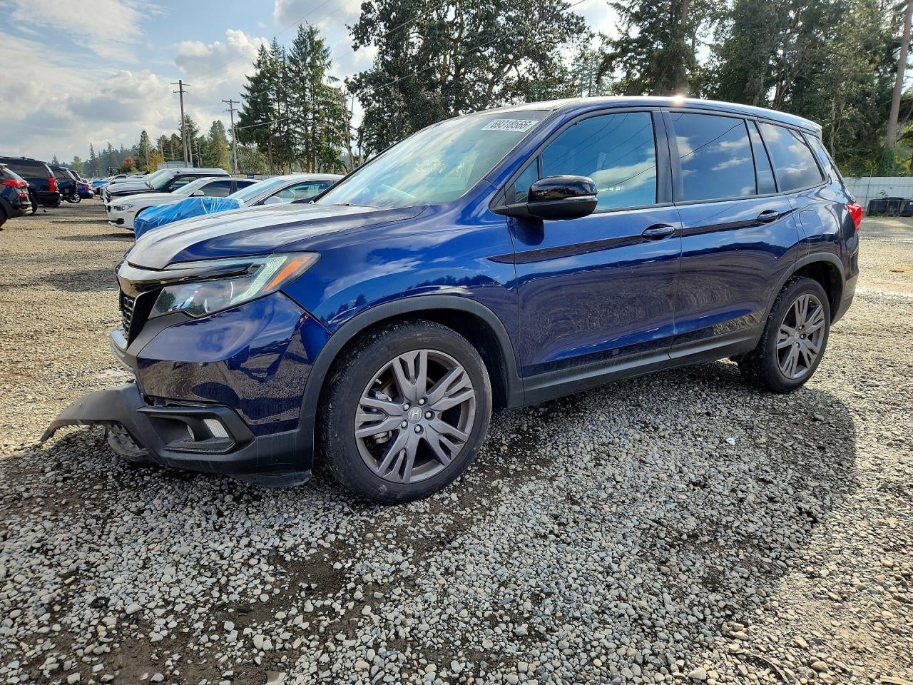 2021 HONDA PASSPORT EXL | 5FNYF7H57MB006136 | UPCARS