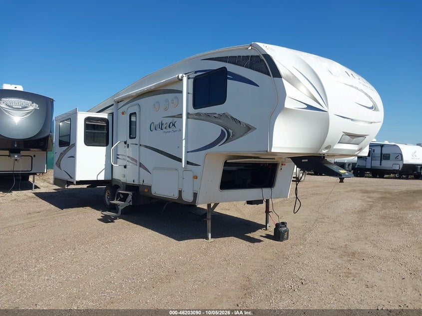 2010 KEYSTONE OUTBACK 282FE | 4YDF28221AB452690 | UPCARS