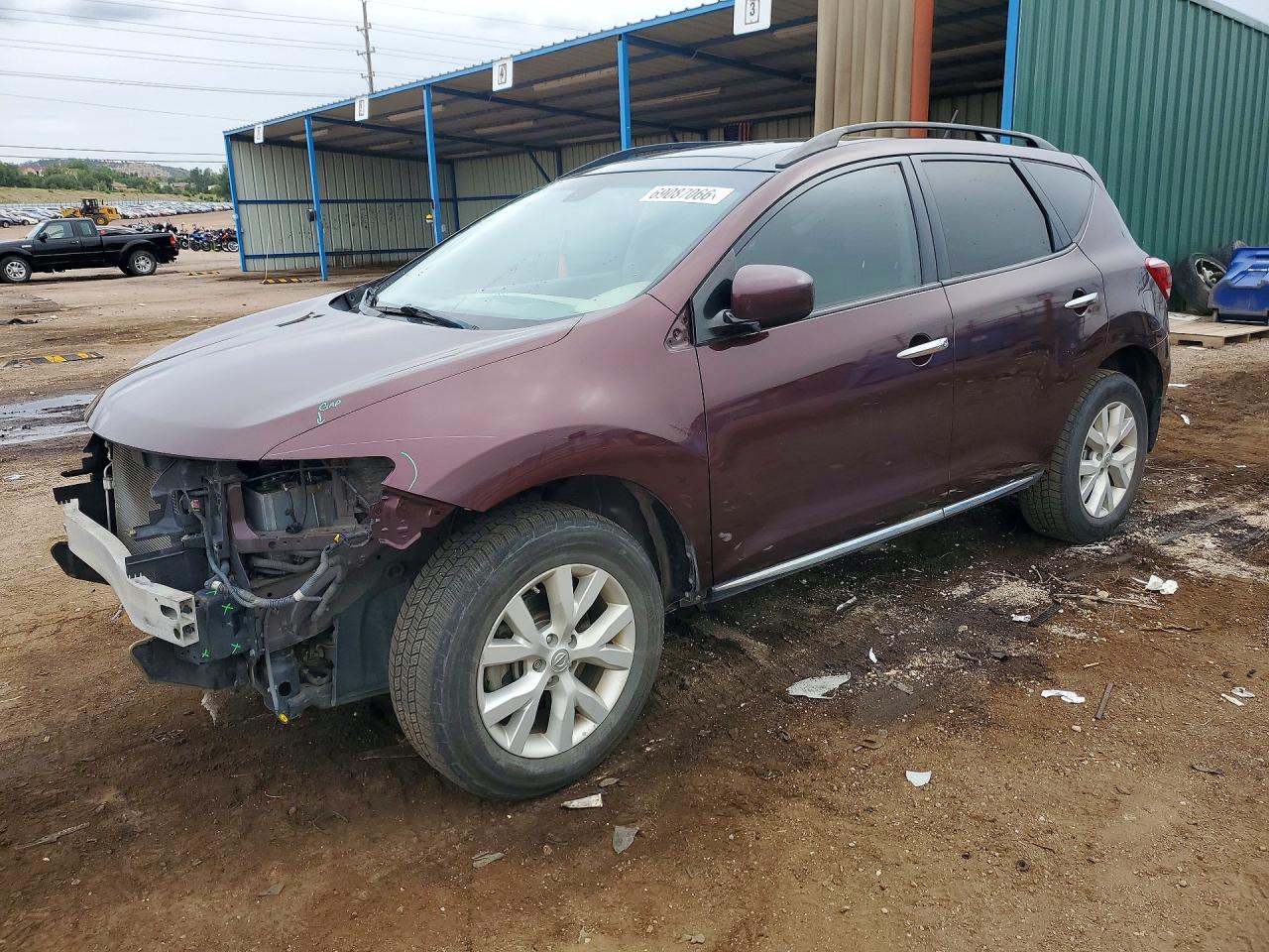 2013 NISSAN MURANO S | JN8AZ1MW6DW312426 | UPCARS