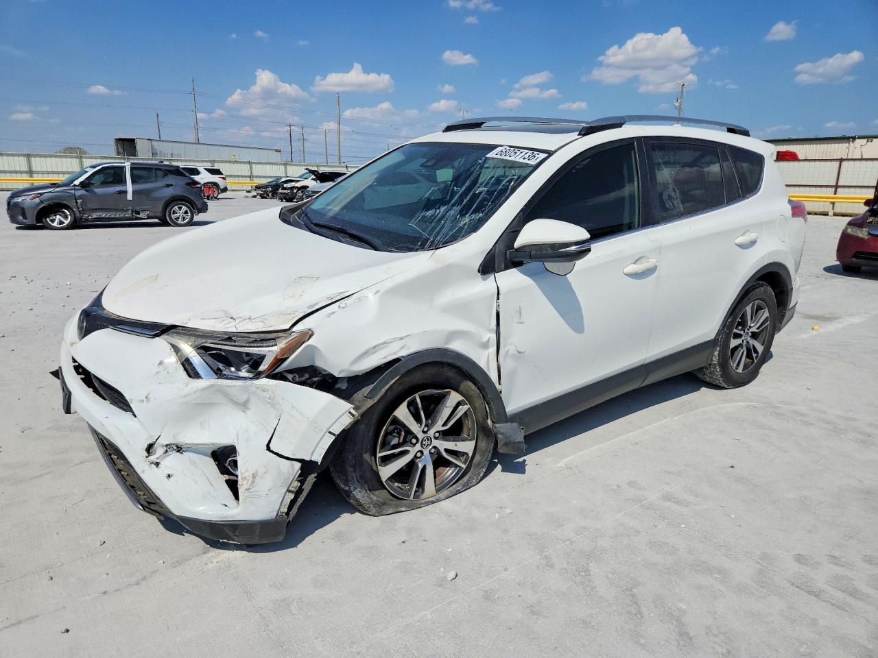 2018 TOYOTA RAV4 XLE | JTMWFREV8JD109530 | UPCARS