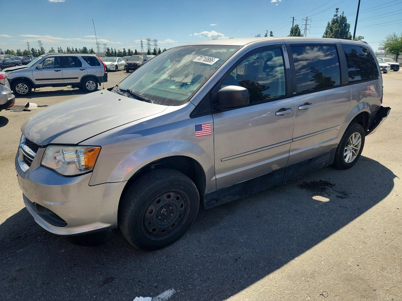 2014 DODGE CARAVAN SE | 2C4RDGBG2ER285652 | UPCARS