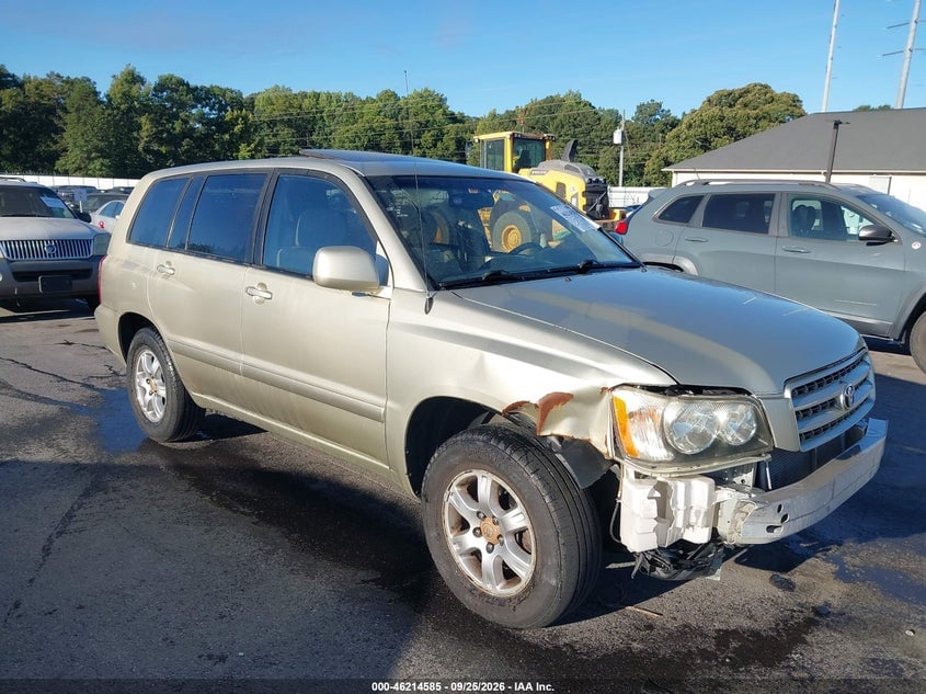 2003 TOYOTA HIGHLANDER V6 | JTEGF21A930089793 | UPCARS
