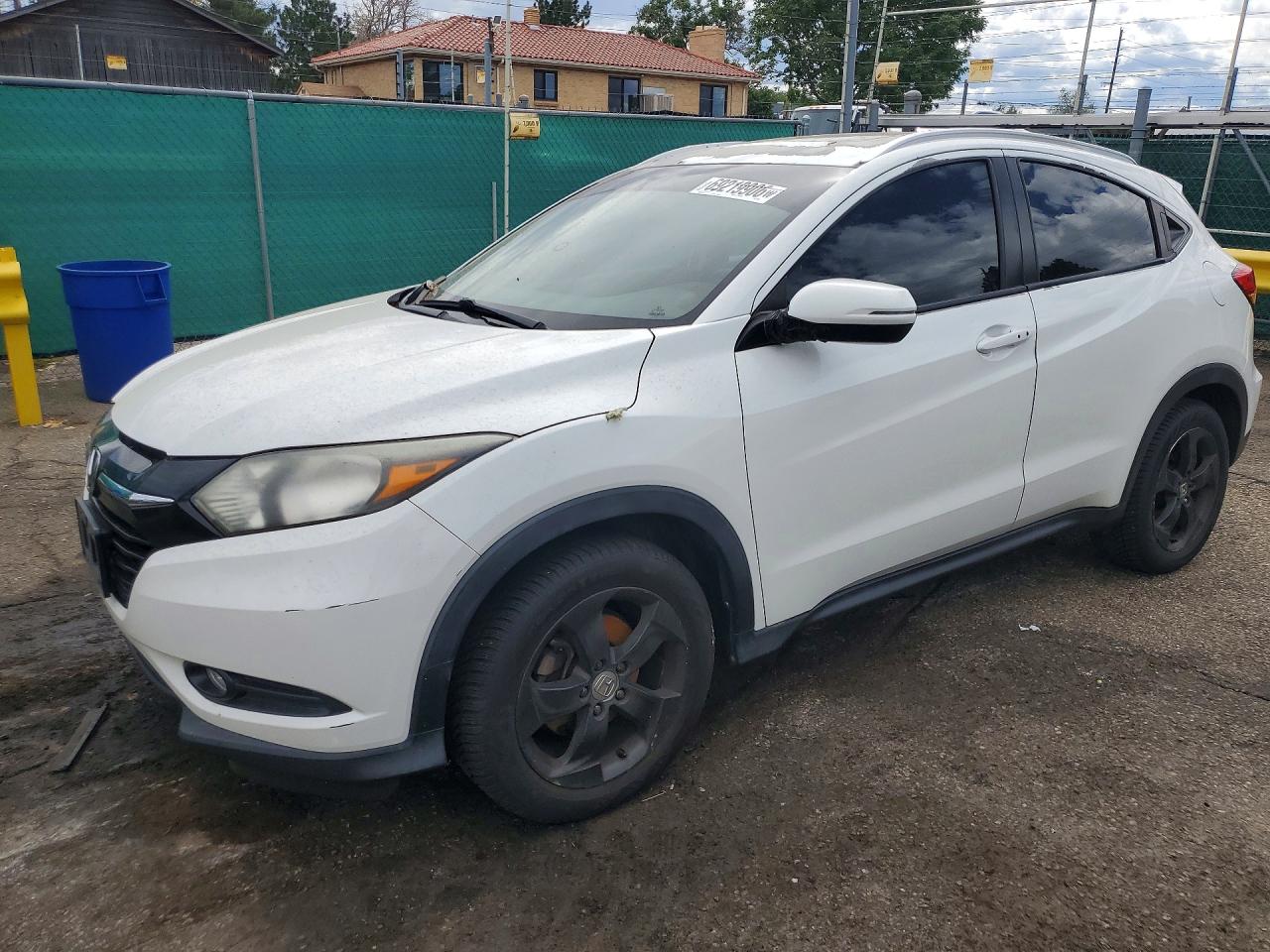 2016 HONDA HR-V EXL | 3CZRU6H72GM769682 | UPCARS