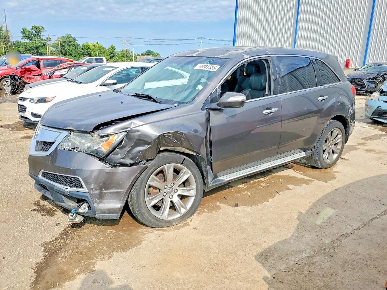2011 ACURA MDX ADVANCE | 2HNYD2H58BH541230 | UPCARS