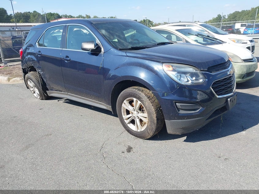 2016 CHEVROLET EQUINOX LS | 2GNALBEK5G6331327 | UPCARS