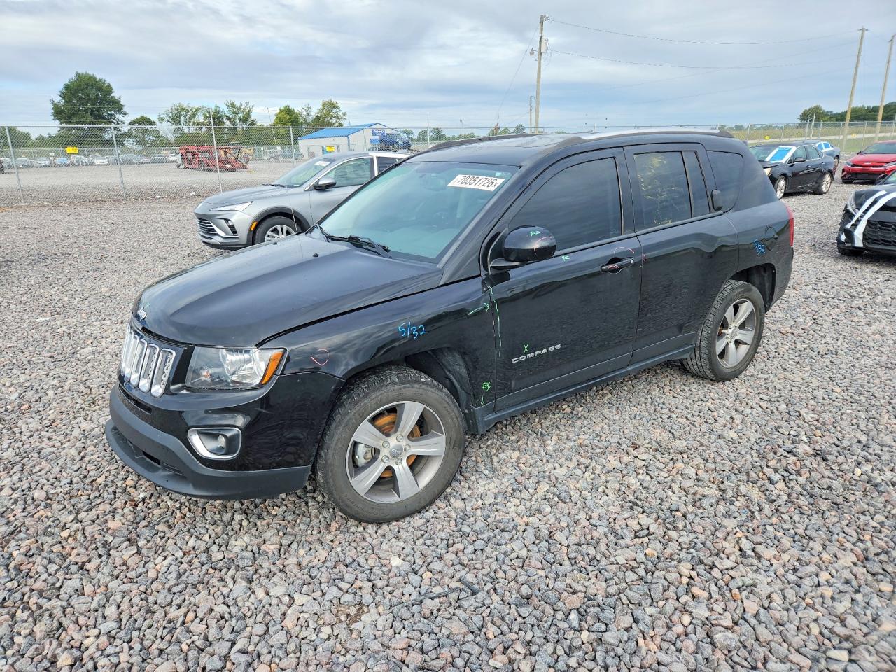 2016 JEEP COMPASS LATITUDE | 1C4NJDEB4GD795786 | UPCARS