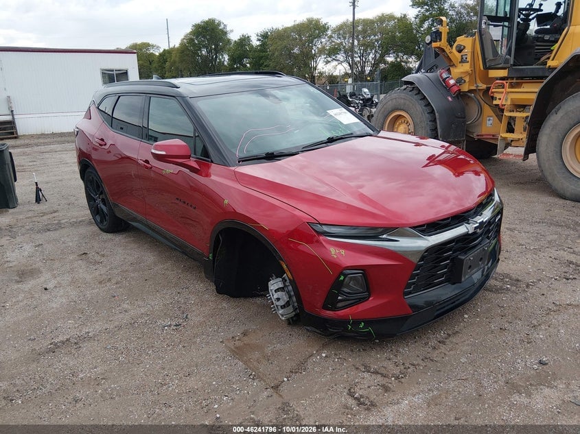 2022 CHEVROLET BLAZER FWD RS | 3GNKBERS6NS125208 | UPCARS