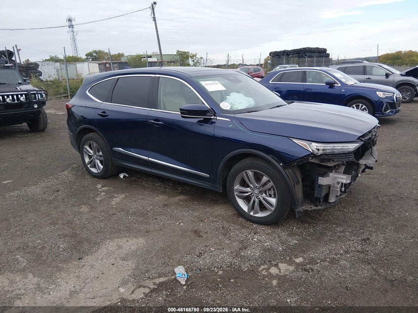 2022 ACURA MDX STANDARD | 5J8YE1H39NL005214 | UPCARS
