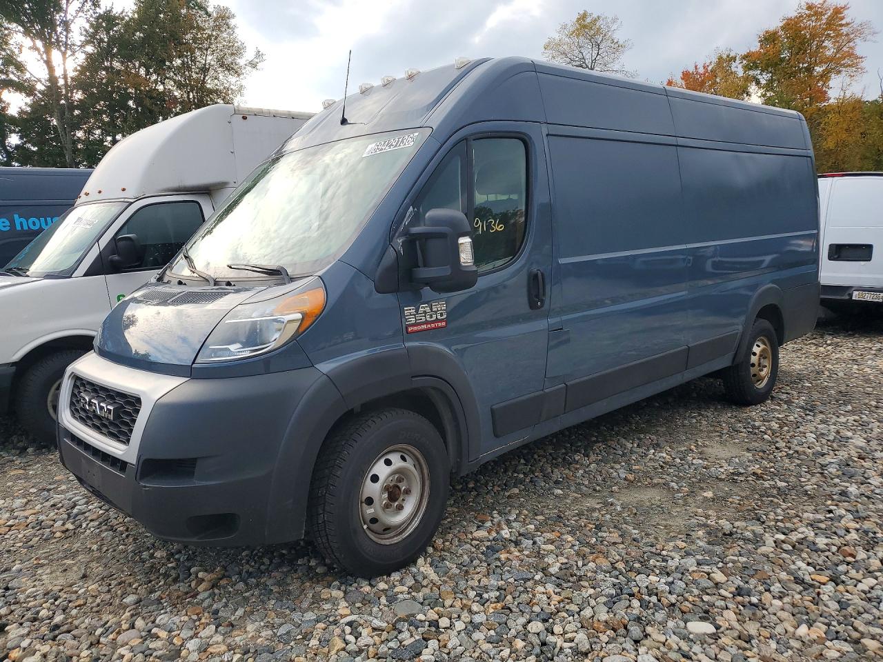 2021 RAM PROMASTER 3500 DELIVERY VAN | 3C6MRVJG9ME536515 | UPCARS