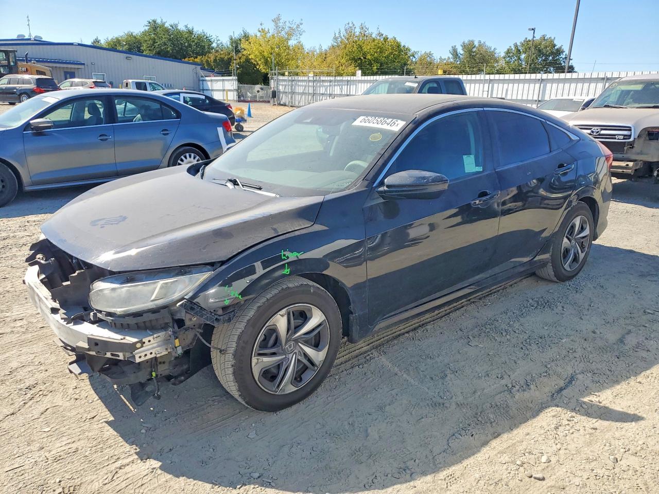 2019 HONDA CIVIC LX | 2HGFC2F6XKH588739 | UPCARS