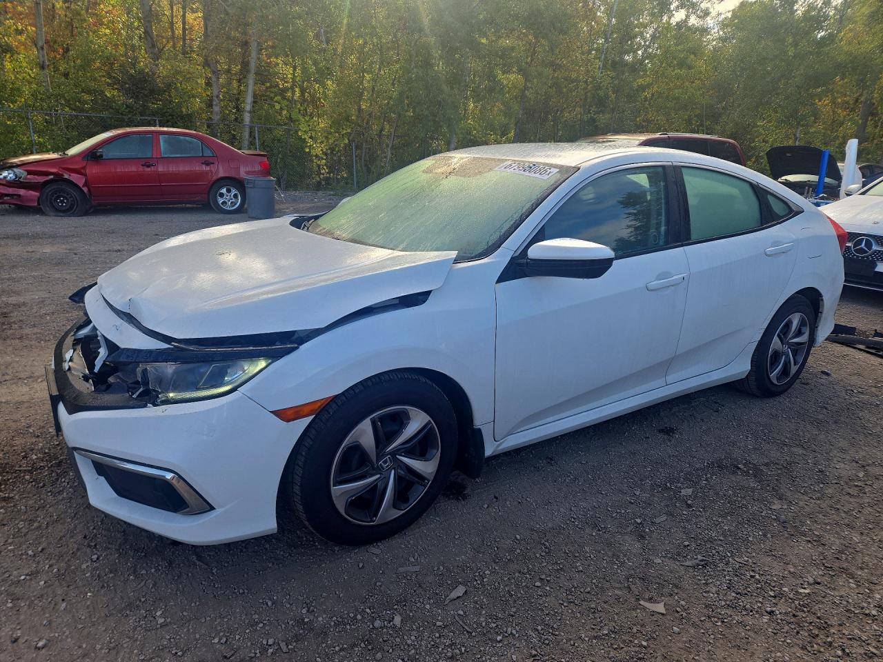2019 HONDA CIVIC LX | 2HGFC2F54KH033342 | UPCARS