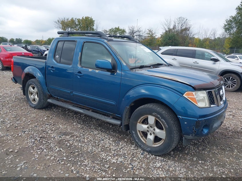 2005 NISSAN FRONTIER LE | 1N6AD07W35C438937 | UPCARS