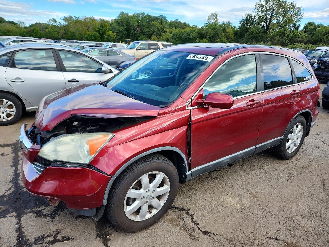 2009 HONDA CRV EXL | 5J6RE48789L024540 | UPCARS