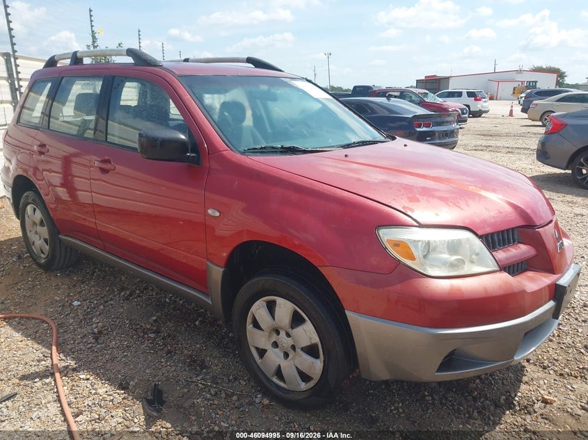 2005 MITSUBISHI OUTLANDER LS | JA4LX31F35U032917 | UPCARS