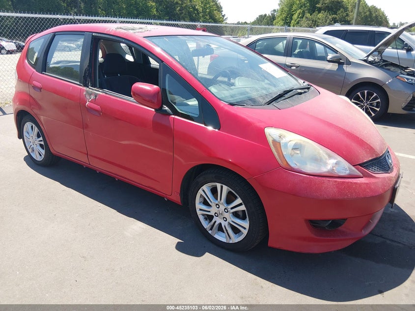 2010 HONDA FIT SPORT | JHMGE8H45AC015498 | UPCARS