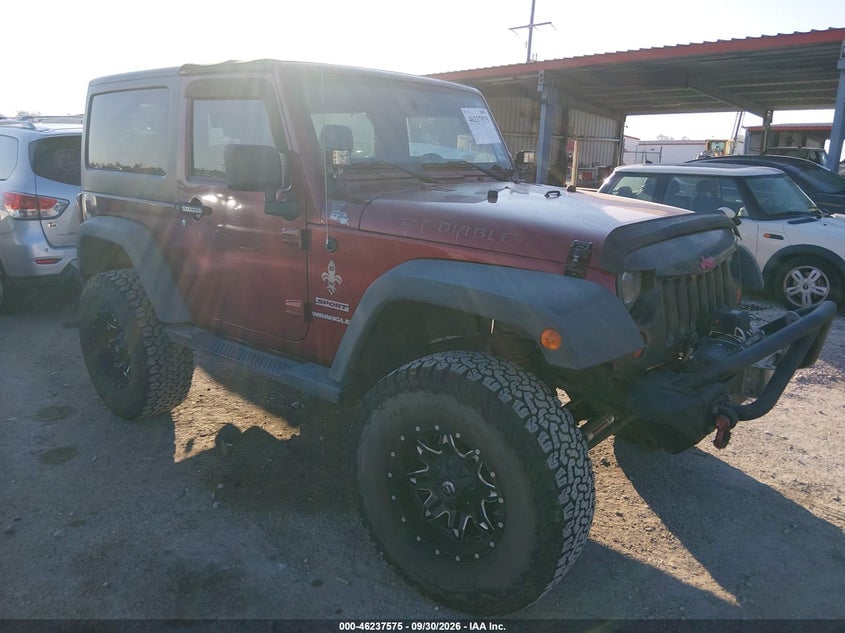 2012 JEEP WRANGLER SPORT | 1C4AJWAG7CL256445 | UPCARS