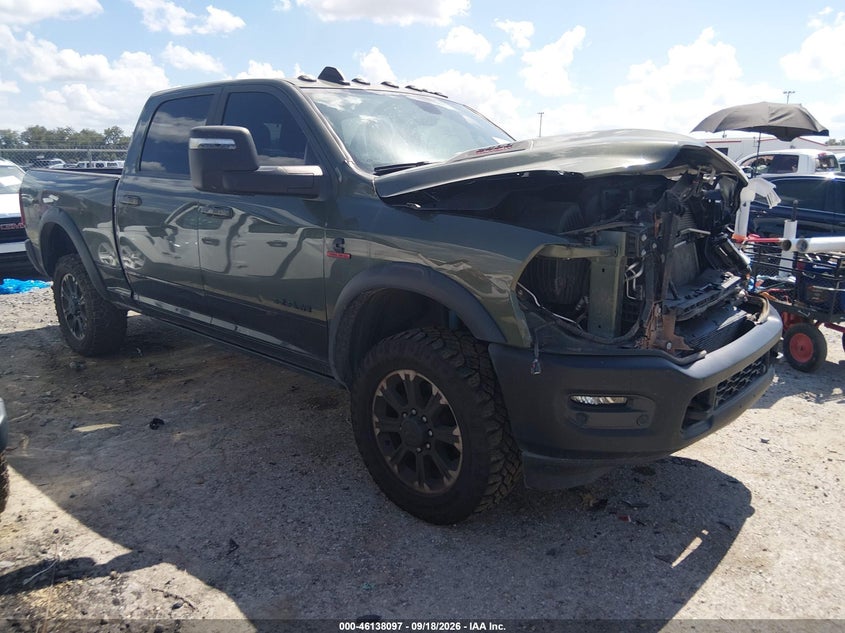 2024 RAM 2500 POWER WAGON REBEL  4X4 6'4 BOX | 3C6UR5EL5RG160236 | UPCARS