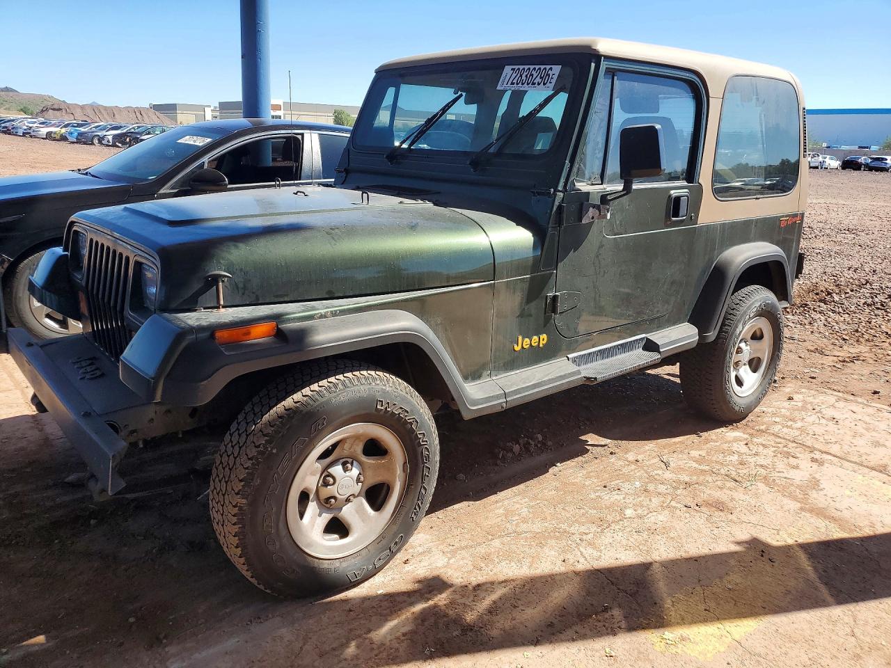 1995 JEEP WRANGLER S | 1J4FY19P8SP285060 | UPCARS