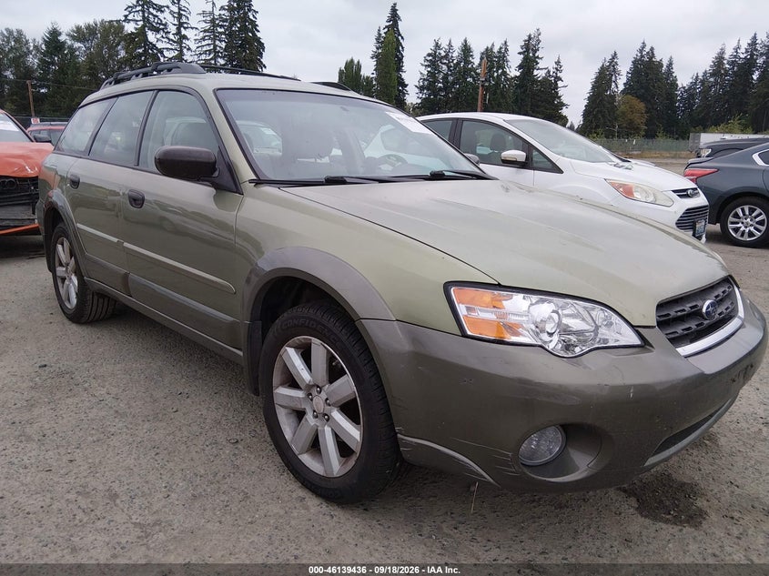 2007 SUBARU OUTBACK 2.5I | 4S4BP61C177332381 | UPCARS