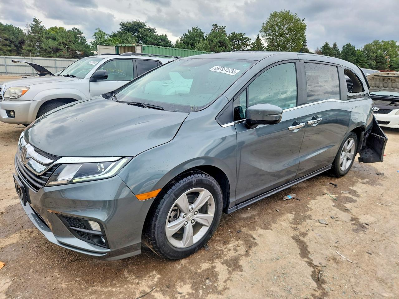 2019 HONDA ODYSSEY EXL | 5FNRL6H78KB018852 | UPCARS