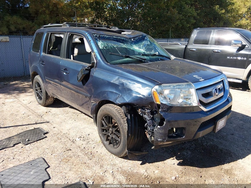 2011 HONDA PILOT EX-L | 5FNYF4H6XBB083345 | UPCARS