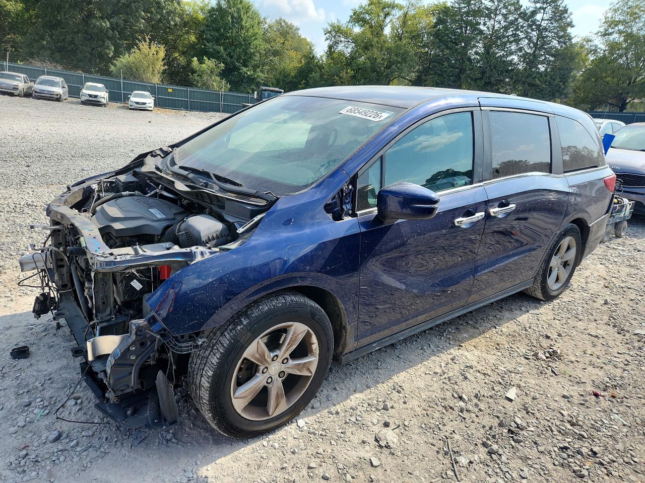 2019 HONDA ODYSSEY EXL | 5FNRL6H7XKB026967 | UPCARS