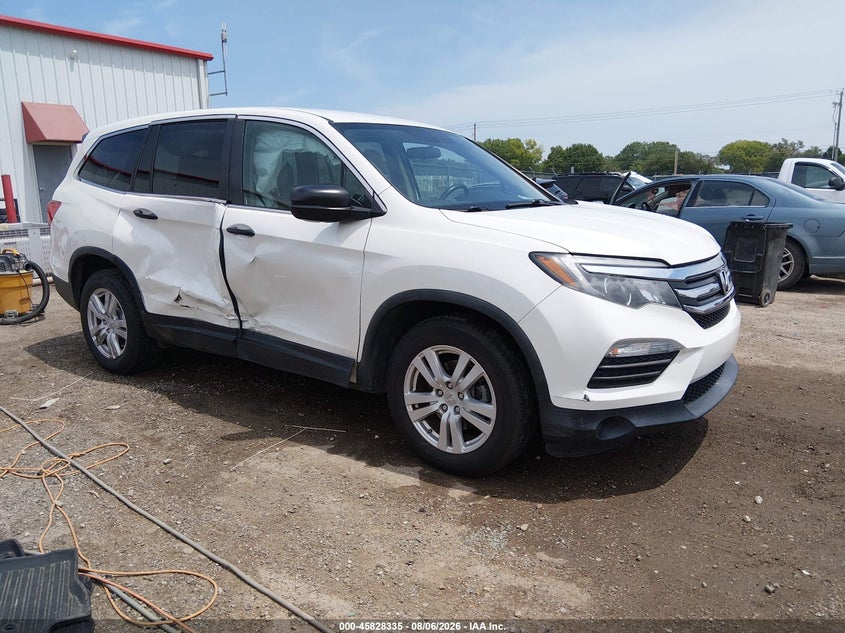 2016 HONDA PILOT LX | 5FNYF6H18GB109285 | UPCARS