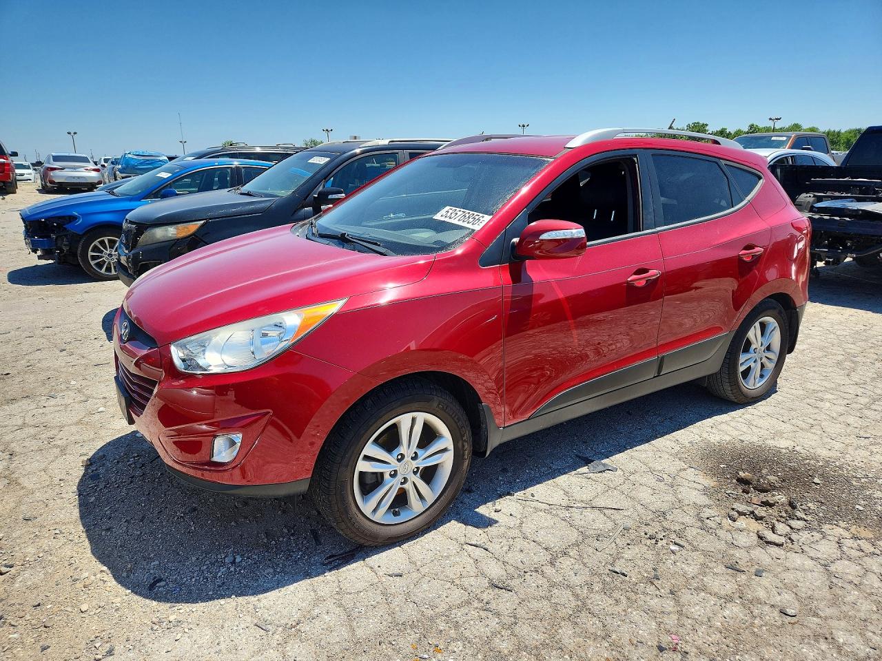 2013 HYUNDAI TUCSON GLS | KM8JU3AC3DU547812 | UPCARS