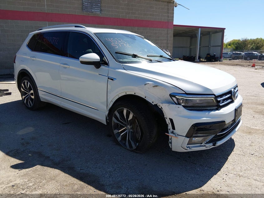 2018 VOLKSWAGEN TIGUAN 2.0T SEL PREMIUM | 3VV4B7AX9JM145148 | UPCARS
