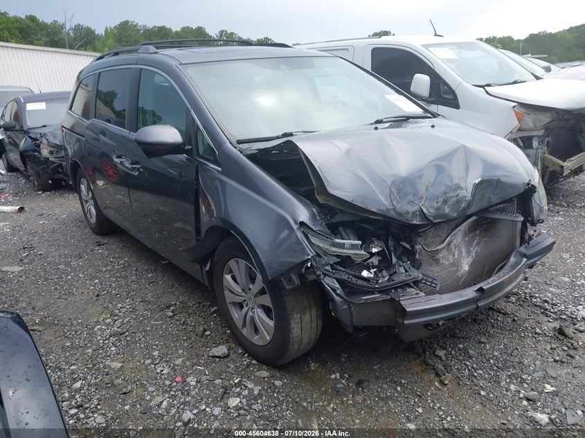 2017 HONDA ODYSSEY EX-L | 5FNRL5H68HB018389 | UPCARS