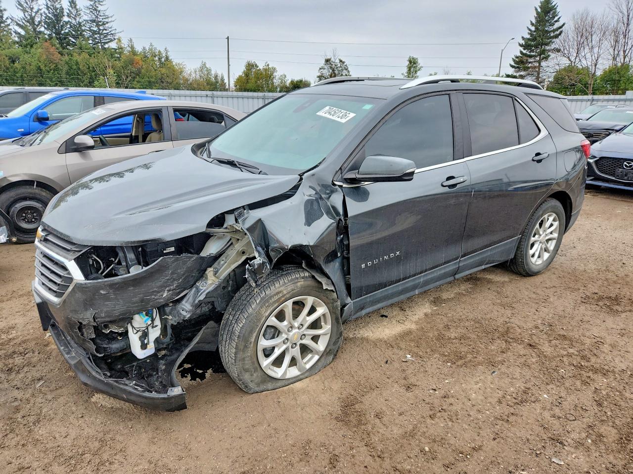 2021 CHEVROLET EQUINOX LT | 2GNAXUEV1M6107851 | UPCARS