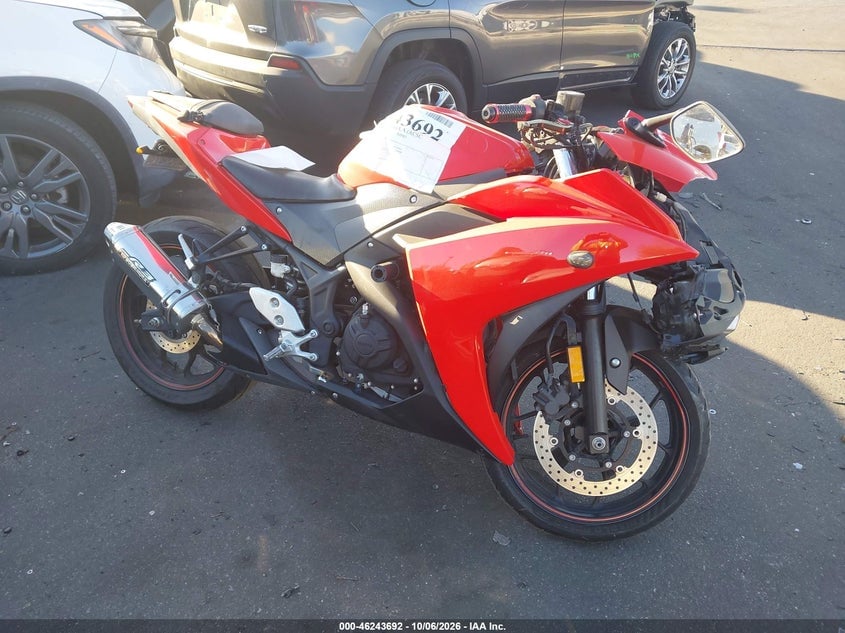 2016 YAMAHA YZFR3 | MH3RH06Y1GK014177 | UPCARS