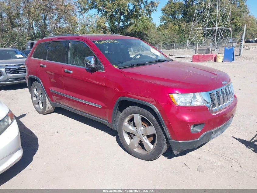 2011 JEEP GRAND CHEROKEE OVERLAND | 1J4RR6GT0BC551525 | UPCARS