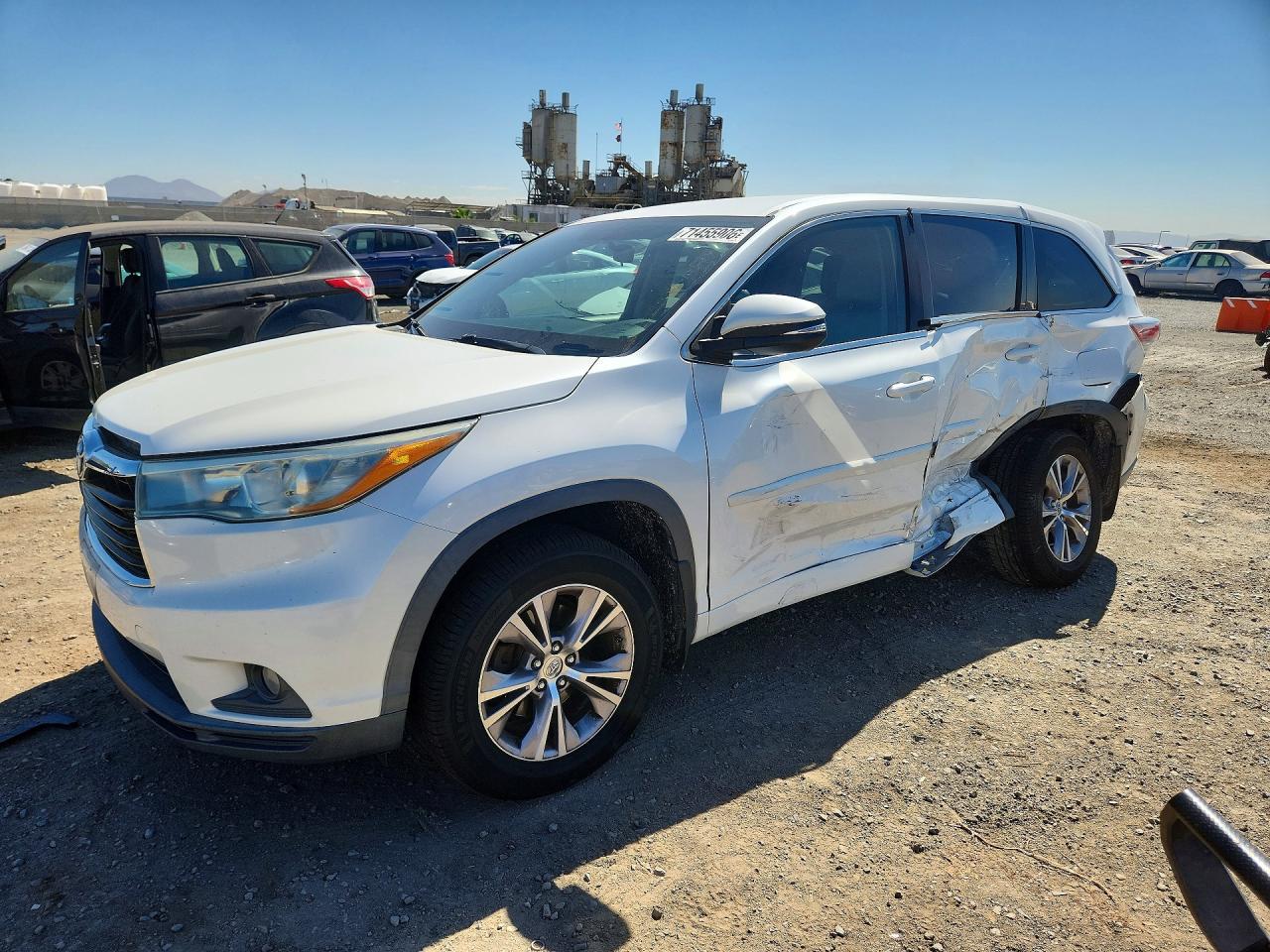 2015 TOYOTA HIGHLANDER LE PLUS | 5TDZKRFH5FS071025 | UPCARS