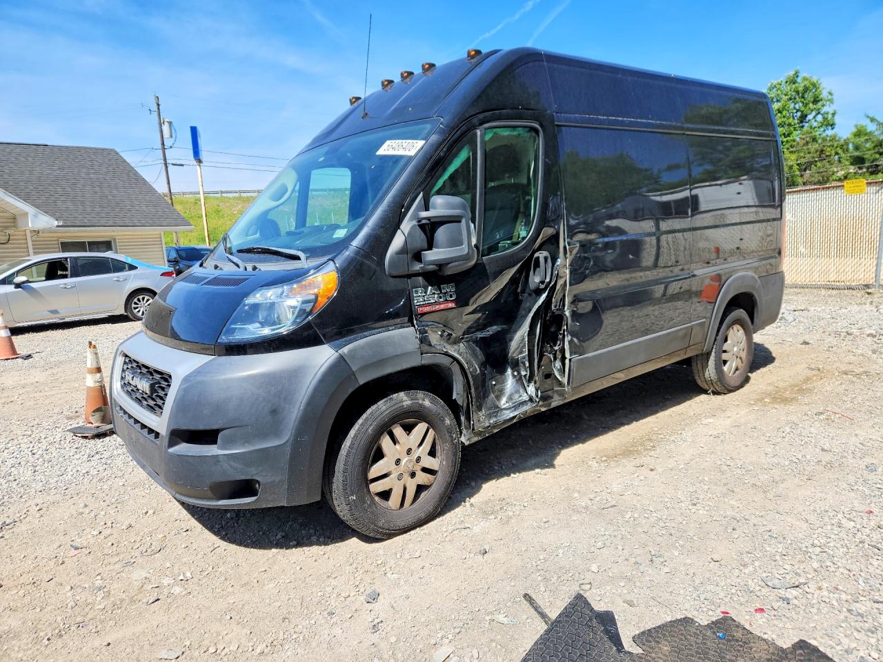 2021 RAM PROMASTER 2500 HIGH | 3C6ERVCG2ME500540 | UPCARS