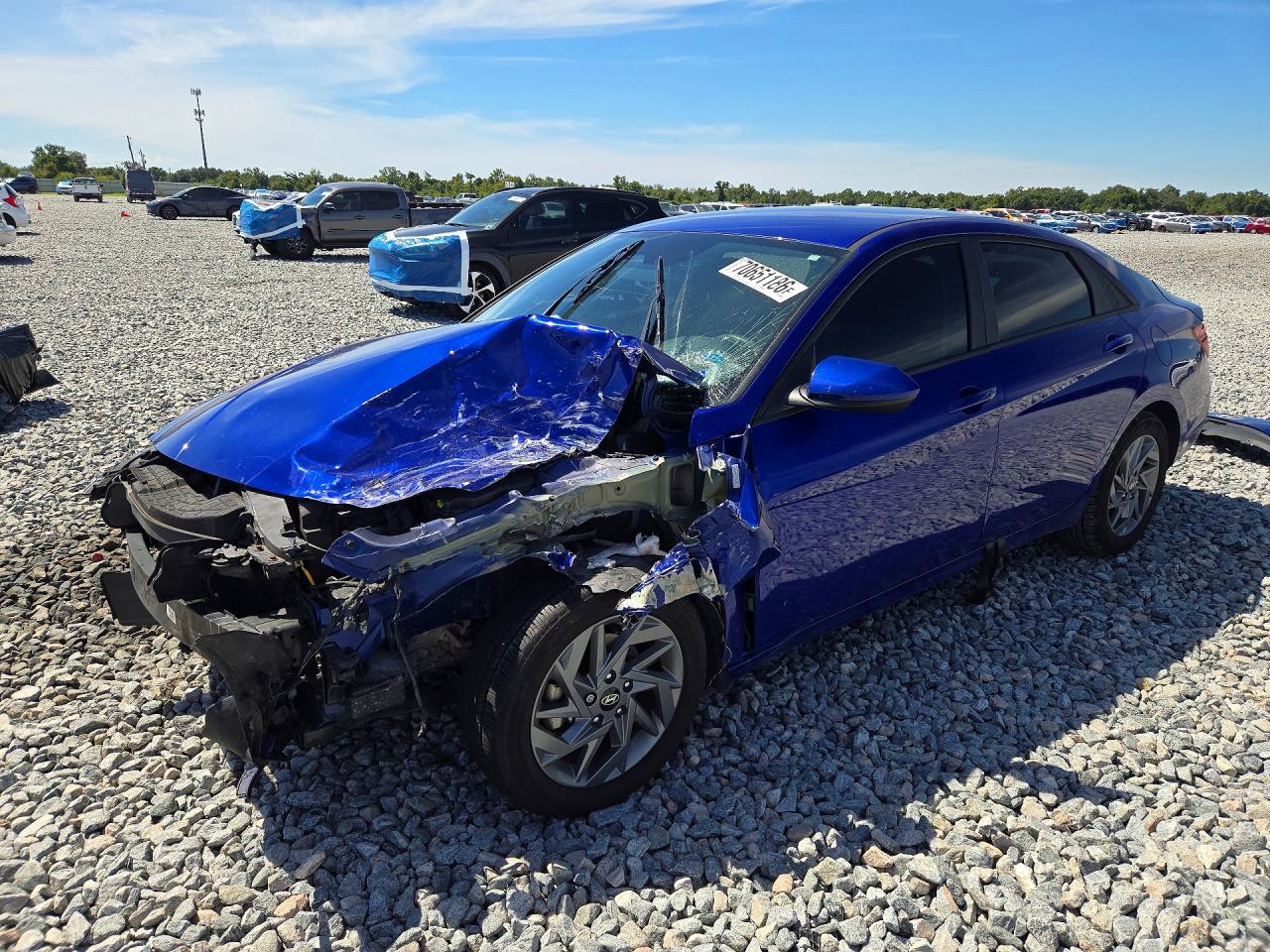 2024 HYUNDAI ELANTRA SEL | KMHLM4DG1RU829757 | UPCARS
