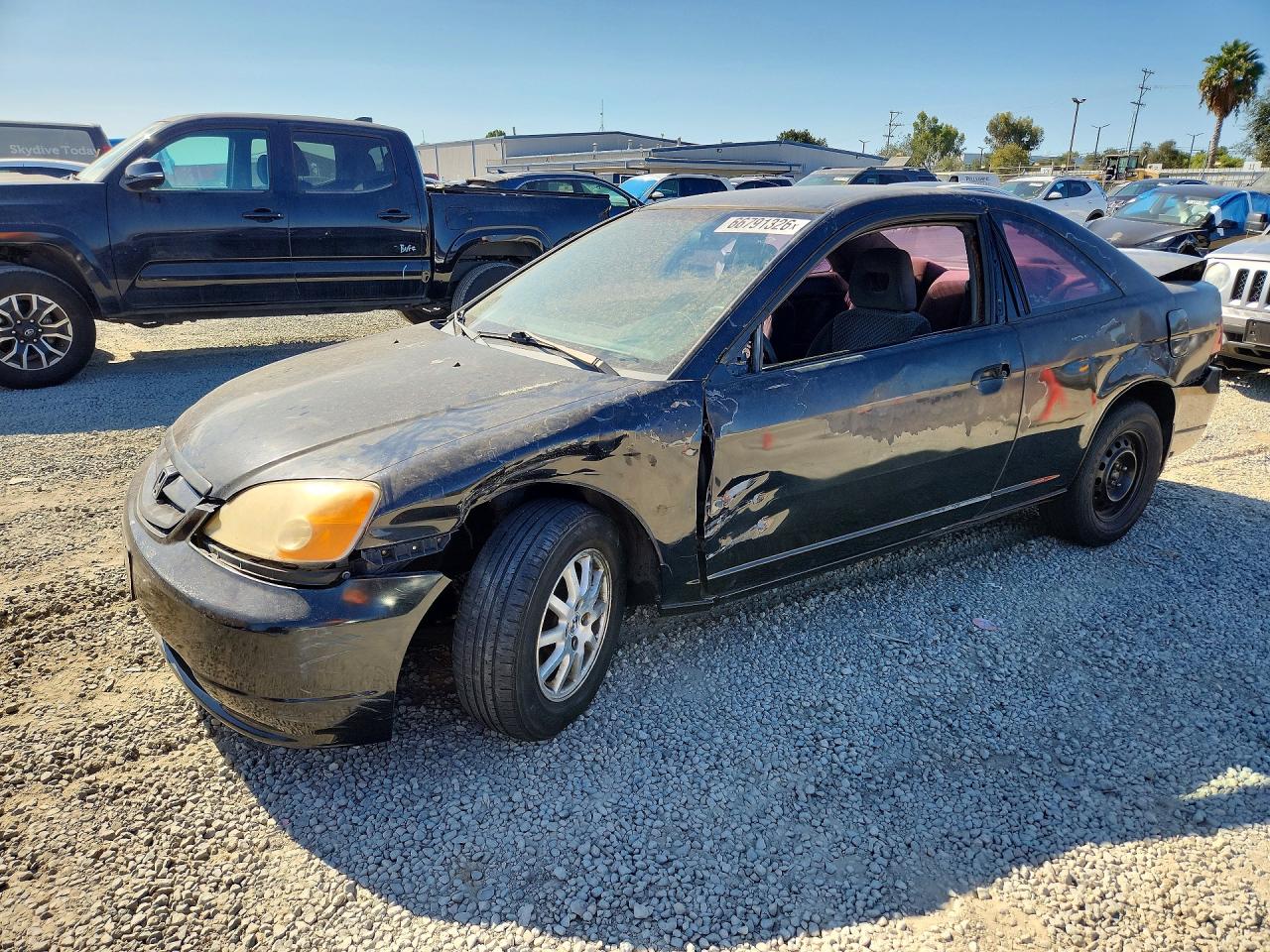 2001 HONDA CIVIC HX | 1HGEM21791L102951 | UPCARS