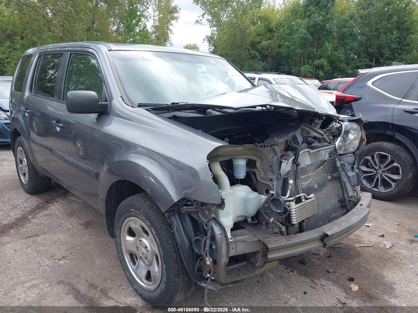2011 HONDA PILOT LX | 5FNYF4H20BB075381 | UPCARS