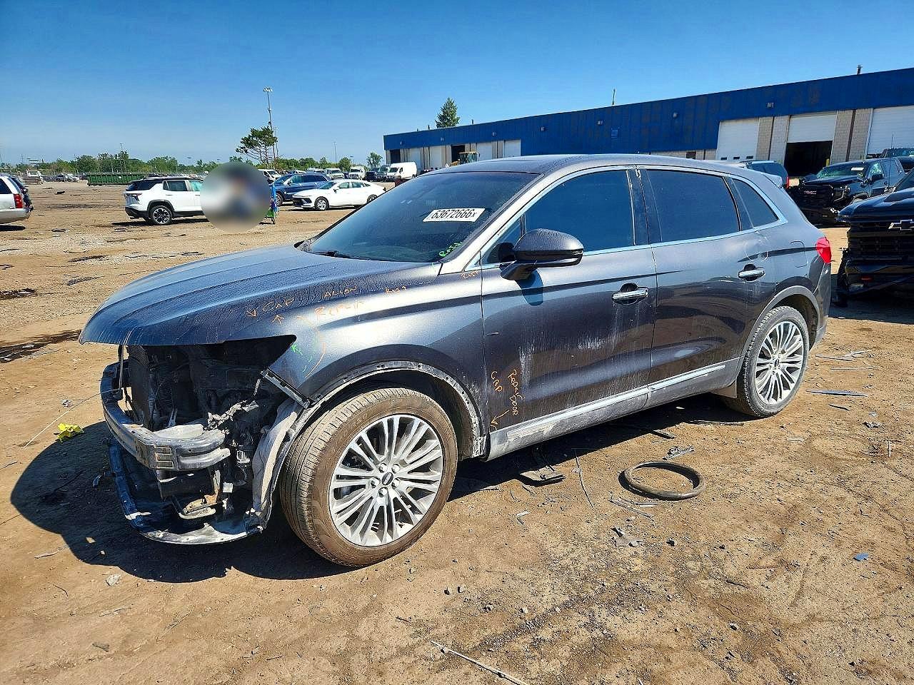2017 LINCOLN MKX RESERVE | 2LMPJ8LR8HBL30872 | UPCARS