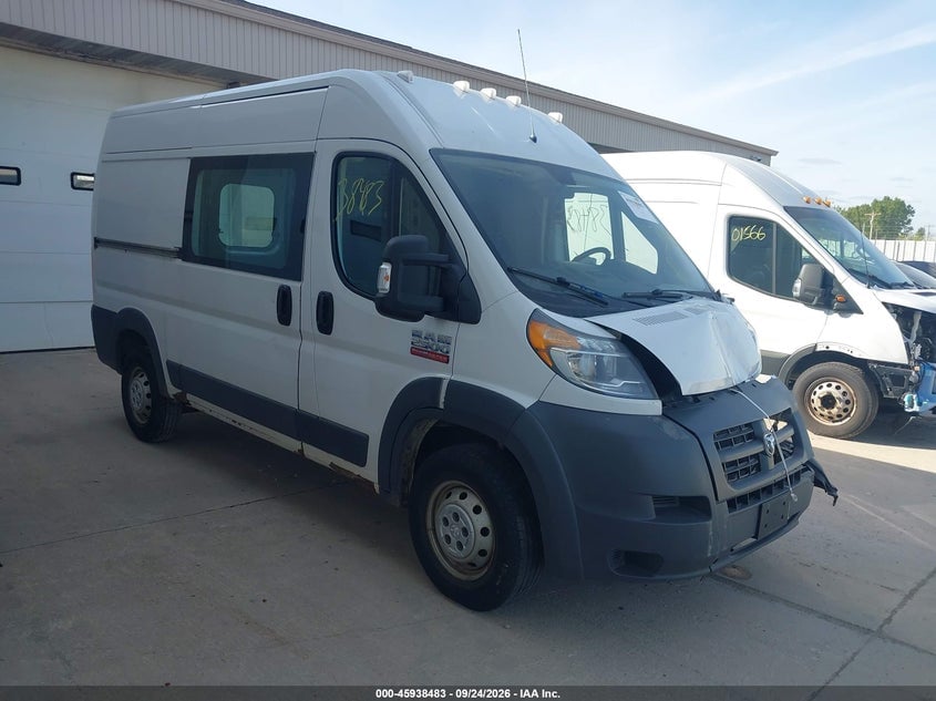 2014 RAM PROMASTER 2500 HIGH ROOF | 3C6TRVCG8EE113810 | UPCARS