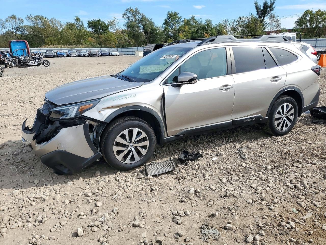 2020 SUBARU OUTBACK PREMIUM | 4S4BTAEC5L3128399 | UPCARS