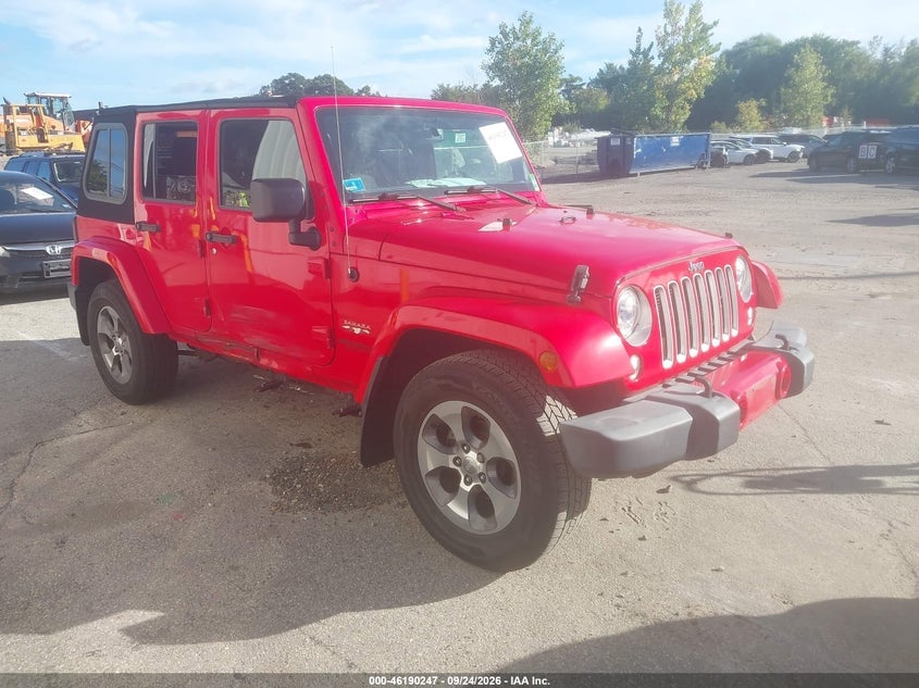 2017 JEEP WRANGLER UNLIMITED SAHARA | 1C4BJWEG6HL724185 | UPCARS